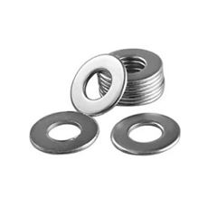 Arruela Lisa em Aço 1/4 Cartela com 20 peças Zincado - Ref. 8154 - BEMFIXA