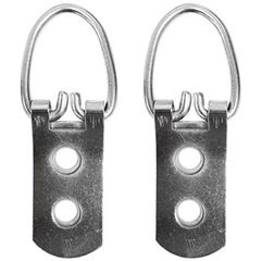 Suporte em Aço para Quadro Reforçado 2 Furos Cartela com 2 peças Viva - Ref. 9081 - BEMFIXA 