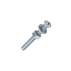 Parafuso em Aço para Máquina 5/32x1 Cartela com 5 peças - Ref. 2206 - BEMFIXA 