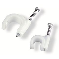 Fixador para Fio de Nylon 4,00mm Cartela com 20 Peças Branco Viva- Ref. 4041 - BEMFIXA