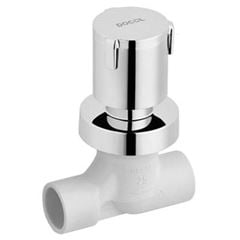 Registro de Pressão Soldável PVC 25mm Base Riva Cromado - Ref. 00515406 - DOCOL