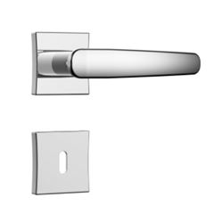 Fechadura Interna Alavanca Roseta 3100 Quadrado Classic Cromado - Ref. 30013 - STAM