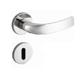 Fechadura de Aço Zamac Interna Alavanca Roseta 962/80I Copa Cromada - Ref.54019103 - PADO