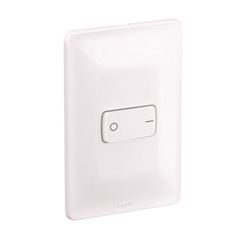 Interruptor 4x2 1T Simples Bipolar 10A Zeffia Branco - Ref.680118 - PIAL