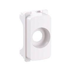 Saída Fio 1 Módulo ZEFFIA Horizontal Branco - Ref. 680167 - PIAL