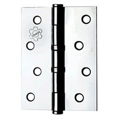 Dobradiça Aço 4 Cartela com 1 891 Cromada - Ref.90467 - SILVANA