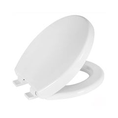 Assento Sanitário Almofadado Oval Brilhante Soft Close Branco ASTRA / REF. TOV/SC*BR1 