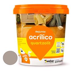 Rejunte Acrílico Pote de 1kg Cinza Outono - Ref.0286.00019.0006CX - QUARTZOLIT