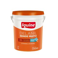 Tinta Acrílica Fosca Delanil Rende Muito 20L Branco Neve IQUINE / REF. 70300228