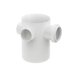 Corpo de Caixa Sifonada PVC 150x150x50mm - Ref. 27150012 - TIGRE