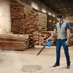 Soprador Com Aspiração De Pó GBL 800 E 800W 220V BOSCH / REF. 06019804E0-000