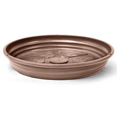 Prato Plástico 23,5cm Número 06 Vaso Redondo Tabaco - Ref.6000110-21 - NUTRIPLAN