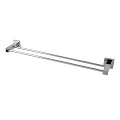 Toalha Metal 50cm Barra Dupla Lucca Cromado - Ref.40492810 - SIGMA