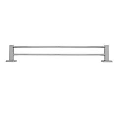 Toalha Metal 50cm Barra Dupla Lucca Cromado - Ref.40492810 - SIGMA