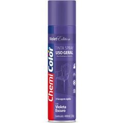 Tinta Spray Uso Geral 400ml Violeta Escuro CHEMICOLOR / REF. 0680202