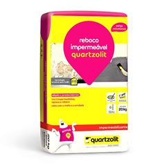 Argamassa Impermeabilizante Antiumidade Reboco 20kg Cinza QUARTZOLIT / REF: 0117.00001.0020PA