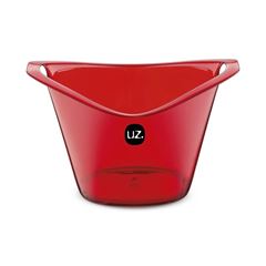 Balde de Plástico para Gelo 3 Litros Gold Vermelho - Ref. UZ150-VM - UZ UTILIDADES