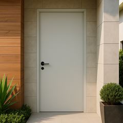 Porta de Madeira 80x210 Lisa Duratex Branco - Ref.1122 - KDK