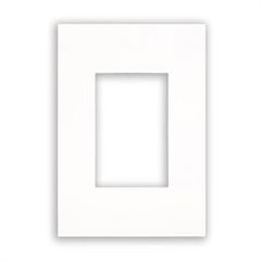 Placa Arteor 4X2 3 Postos Quadrada White - Ref. 582565B - PIAL