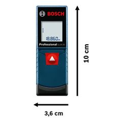 Medidor de Distância a Laser 20m GLM20 - Ref. 0601072EG0000 - BOSCH