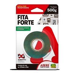 Fita Dupla Face 12mmx02m XT100S Verde - Ref.28459108644 - ADERE 