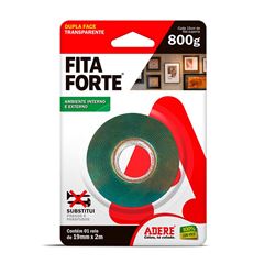 Fita Dupla Face 19mmx02m XT100S Verde - Ref.28459107794 - ADERE 