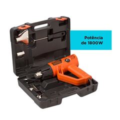 Kit Soprador Térmico Com 5 Peças e Maleta 1800W 220V BLACK E DECKER / REF. HG2000K-B2