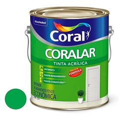 Tinta Acrílica Fosca 3,6L Coralar mais Desempenho Verde Timbalada CORAL / REF. 5202318