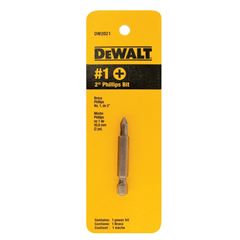 Ponta Phillips Para Parafuso Em Aço 2 Polegadas Fenda Cruzada DEWALT / REF. DW2021 Z  