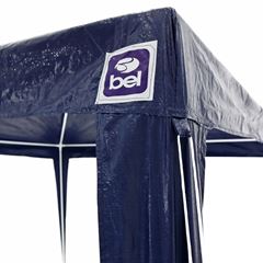 Tenda em Aço e Polietileno 3x3m Gazebo Azul - Ref.301202 - BELFIX