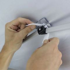 Tenda em Aço e Polietileno 3x3m Gazebo Azul - Ref.301202 - BELFIX