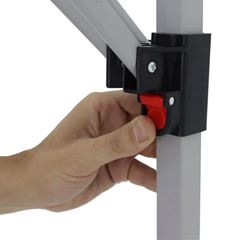 Tenda em Aço e Polietileno 3x3m Gazebo Azul - Ref.301202 - BELFIX