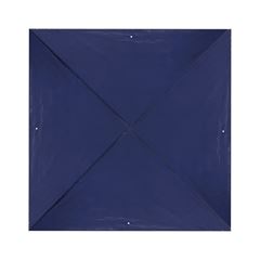 Tenda em Aço e Polietileno 3x3m Gazebo Azul - Ref.301202 - BELFIX