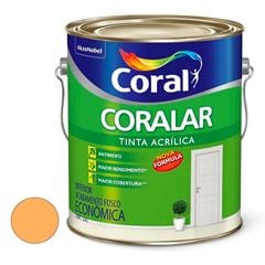 Tinta Acrílica Fosca 3,6L Coralar mais Desempenho Lua do Sertão CORAL / REF. 5202286