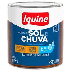 Verniz Alto Brilho 900ml Sol e Chuva Base Água Incolor IQUINE / REF. 278300104R