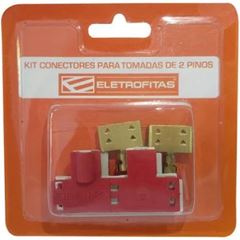 Kit Conector Elétrico Nylon 20A 3 Saídas 4 Peças ELETROFITAS / REF. 4CT3S