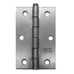 Dobradiça Aço 3x2.1/2 Cartela com 3 882 Inox Escuro - Ref.97053 - SILVANA