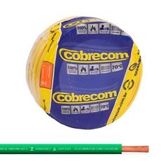 Cabo Flexível 4,0mm 50m 750V Verde COBRECOM / REF. 1150605401-50M