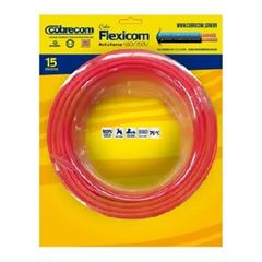 Cabo Flexível 4,0mm 15m 750V Vermelho COBRECOM / REF. 1150606401