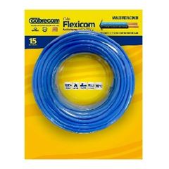 Cabo Flexível 6,0mm 15m 750V Azul Claro COBRECOM / REF. 1150702401-15M