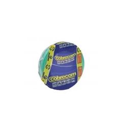 Cabo Flexível 6,0mm 50m 750V Verde COBRECOM / REF. 1150705401-50M