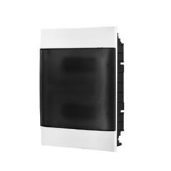 Quadro Distribuição PVC 24D Embutir Transparente  - Ref.135012 - CEMAR