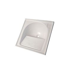 Tanque Sintético 49x37cm Branco Liso - Ref. 7898591792779 - BELLA PIA