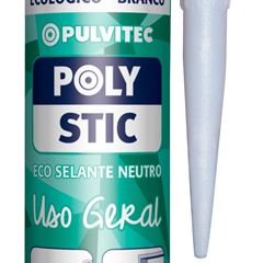 Selante Polystic Eco para Uso Geral Branco 280g - Ref. ZF020 - PULVITEC