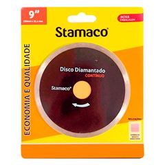 Disco Diamantado 230mm Contínuo Tornado - Ref.4462 - STAMACO 