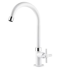 Torneira para Cozinha em ABS de Mesa Bica Móvel Fienza Branca - Ref. 1170013 - VIQUA