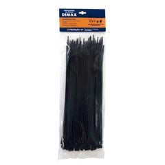 Abraçadeira de Nylon 200x2,5mm 100 Peças Preto DIMAX / REF. DMX65792