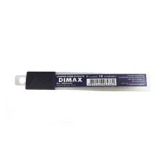 Lâmina para Estilete em Aço 10mm com 10 Peças DIMAX / REF. DMX64382