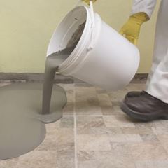 Argamassa Nivela Rápido 20kg Cinza QUARTZOLIT/ REF. 0288.00001.0020PLH