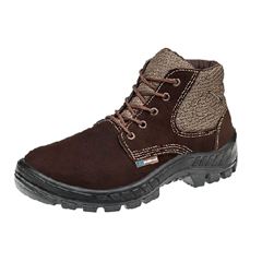 Bota de Couro 45 com Cadarço Café Nubuck - Ref.70032345 - MARLUVAS